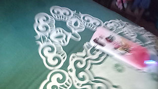 College Girl Catching in Cheap Fabric