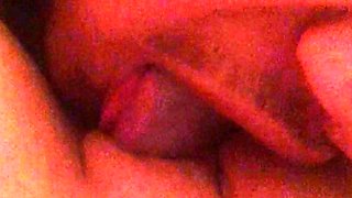 Glamour young amateur lesbos licking clit and fingering