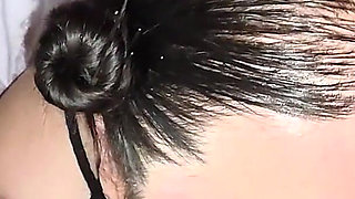 Did You Know You Can Nose Fuck? Yes, It's Possible! He Does It Until He Cums Inside and the Semen Comes Out of My Mouth.