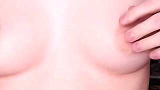 Full - Amateur Nipple Shaking Orgasm of Home Girl