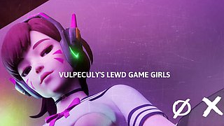 Vulpeculy's Lewd Game Girls - 3D Animation Bundle