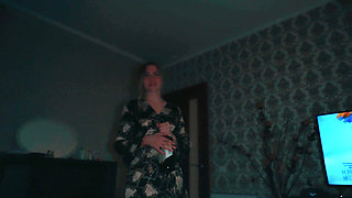 Seduction of Stepmom to Suck Cock Was Crowned with Success - with a Mouthful of Cum