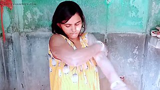 Stepmom, aunty, and bhabhi exploring their desires together