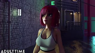 Big Tit Futanari Redhead Cums Hard in Creampie Compilation - F.U.T.A. Squad