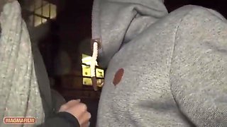 Jason Steel In Jason Is On The Road With A Buddy In Berlin Lichtenberg To Find Something Fuckable