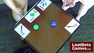 Michelle, Siren, Hannah, and Lakota playing Strip Croc and Balls