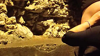 The Hot Girl Tastes the Guy's Ass