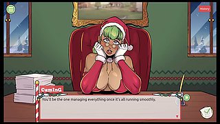 Claus Secret Surprise XMAS HENTAI Game Ep.1 Naughty elf and sexy santa wife !