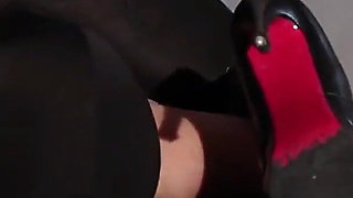 Miss Alessa Milano Nylons, My Bitch & Facestitting on the Rack Part 1