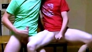 Twink Couple's Intimate Bareback Session