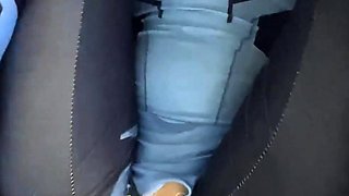 Big ass anally plugged and pounded doggystyle from his POV