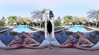 Naughty America - Surprise birthday party turns into a foursome!