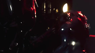 Slave with Rubbers Finest Mask