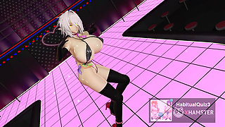 MMD R18 sexy bitch want to fuck hard dance sex public dildo ahegao 3d hentai