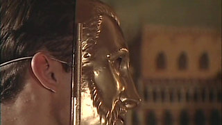 Silvia Lancome and Two Masked Men: Threesome in the Brothel