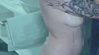 Step Mom Shares Bed with Step Son in Hotel - Creampie Shock!