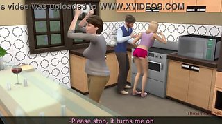 The Sims 4: Stepfather Caught Cheating with Stepdaughter