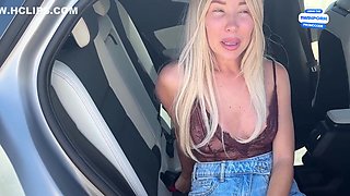 Looking For Sex For Money On The Street. I Meet A Stranger With Beautiful Tits With Kris Price
