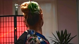 Japanese Female Domination - Geisha Cherry Kiss demands for COCK!! Big Dick Creampie  Cum in Mouth