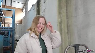 German Scout Casting: Marie Hardon PAWG Student Rough Fuck & Squirting