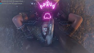 Taki taking bbc soul calibur