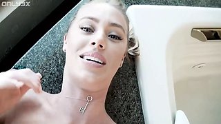 Nicole Aniston gets her tight ass licked & pussy filled by her boyfriend's friend