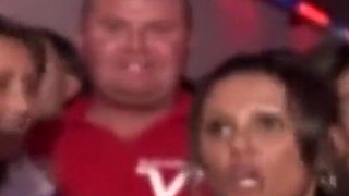 MILF From Germany Got Tit Fucked and Her Face Covered with Cum