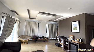 Johntronx - Curvy Thai Maid Is Fucked and Creampied in POV Fashion