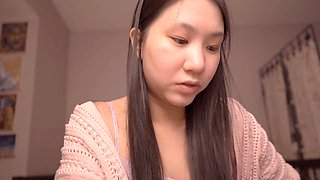 Charming ASMR with cute Asian girl Alize Zaide
