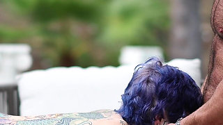 Anal & Pussy Drilling with Tattoed Babe Badmomtiti
