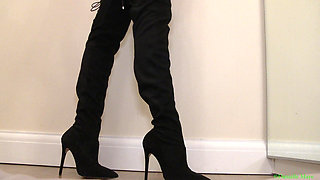 Suede Boot Domination
