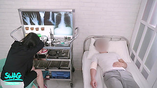 Taiwanese Nurse Fucks Her Patient and Doctor - Uncensored