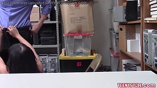 Busty latina suspect fucked by cop for freedom