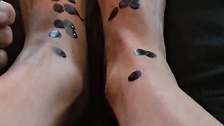 Dripping Candle Wax Over My Perfect Feet