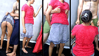 kaam wali bai showing big ass.blowjab and pussy fucked in the kitchen with hindi audio