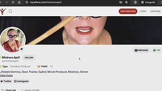 Dominatrix April Whips 3 Slaves in Hardcore BDSM Threesome - Anal, Bondage & Humiliation