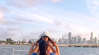 Blonde Natasha Marley with big boob