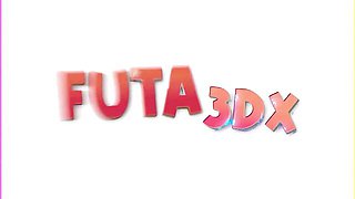 Deep throat xxx with plastic sweetie from Futa3DX