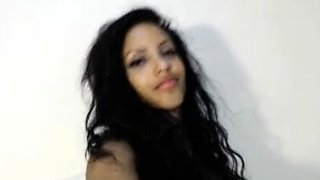 Glamour babe with big boobs masturbates in lingerie