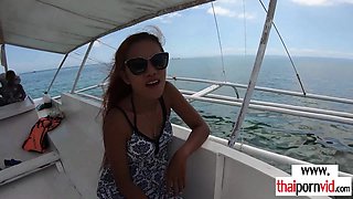 Thai teenager shagged at an abandoned lagoon