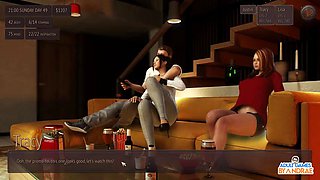 EP19: Wife Tracy Swallows Justins Cum - Living with Temptation: American Sunset
