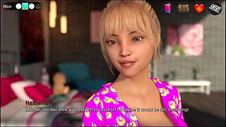 Teen Nathalie Gets Attracts Towards Mascular Guy Asura