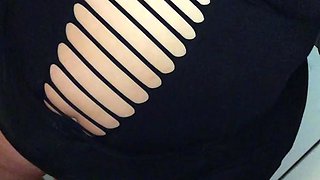 Amateur chick with a fat ass is punished with rough anal