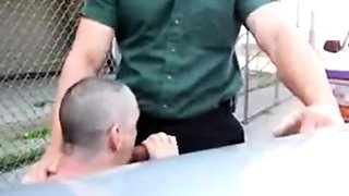 Daddy's Outdoor Lunch Break Blowjob