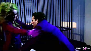 Joker FFM threesome orgy Xozilla Porn Movies Parody