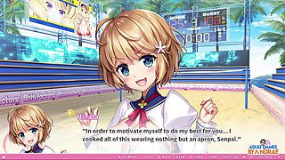 EP37-2: IMPREGNATING Nanako with a CREAMPIE - Oppai Ero App Academy