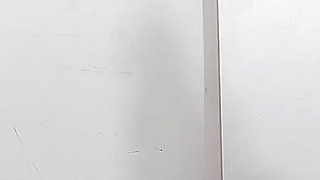 Amazing Blonde in Blowjob, Footjob and Anal Fucking in Gloryhole!