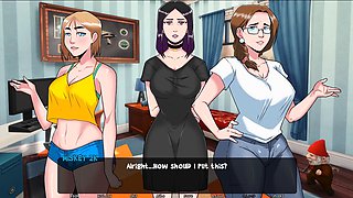 Hentai fantasy action featuring anime characters and cartoon fun