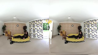 Kay G - Busty Curvy Solo Model Striptease - Sexlikereal