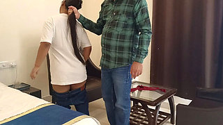 Virgin Indian Teen 18yo Stepdaughter Fucks Big Cock Stepdad - Hardcore Anal & Blowjob Sex